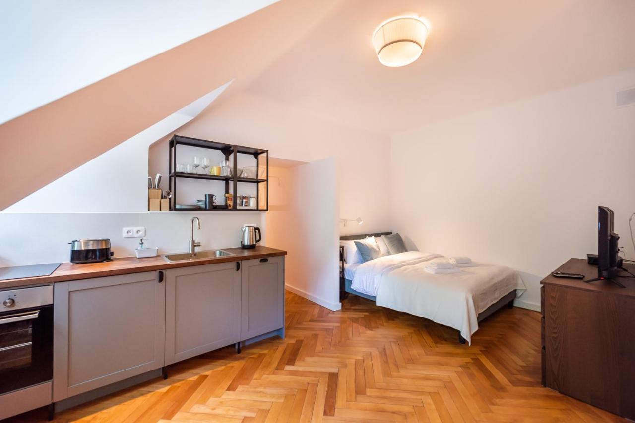 Comfortable Old Town Apartment Warschau Exterior foto