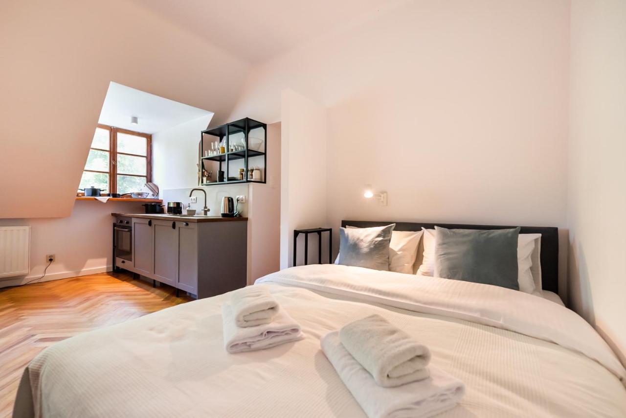 Comfortable Old Town Apartment Warschau Exterior foto
